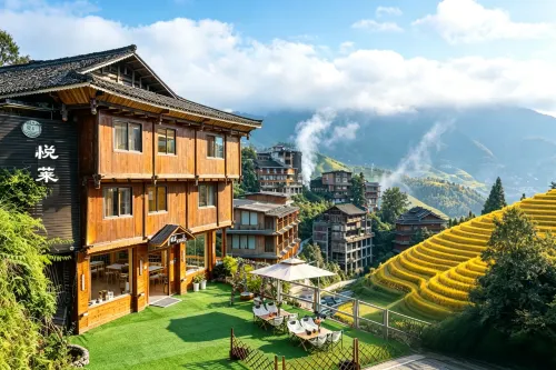 Yuelai Courtyard Hotel (Longsheng Longji Terrace Observation Deck)