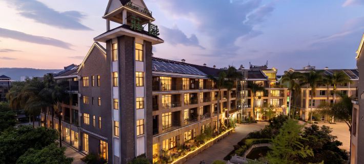Mile Shanshui Manor Hot Spring Hotel Hotels in Mile City
