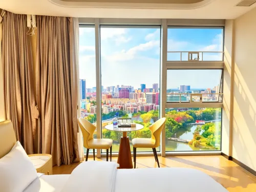 Zhongshan Qijiang River View Apartment Hotel (Xingzhong Square，Sun Wenxi Pedestrian Street) - Phòng tập thể hình