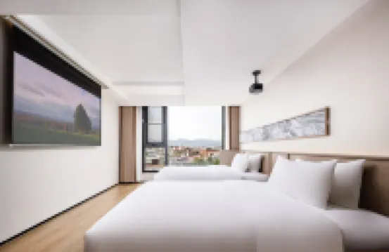 三亞山雨來智能酒店（崖州灣科技城店） 鄰近三亞市崖城集貿市場的酒店