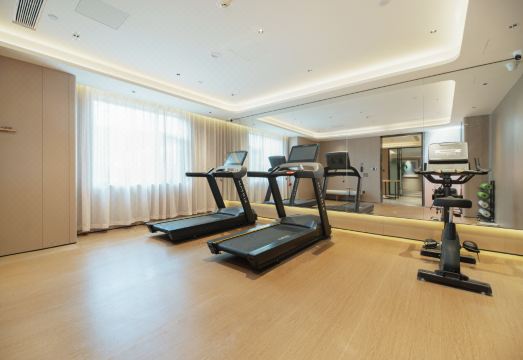 칭다오 북역 호텔 객실 내부