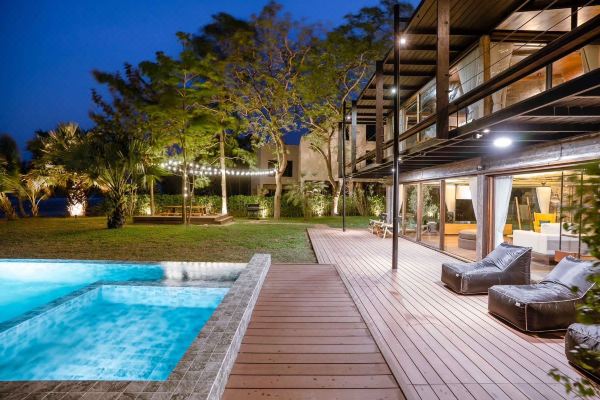 Beachfront Tranquil Stylish 3BR Private Pool Villa - VVH55(พูลวิลล่าส่วนตัวริมชายหาดอันเงียบสงบมีสไตล์ 3 ห้องนอน - VVH55)_4