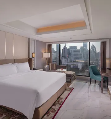 ห้องพรีเมียร์เตียงคิงไซส์พร้อมวิวเมือง