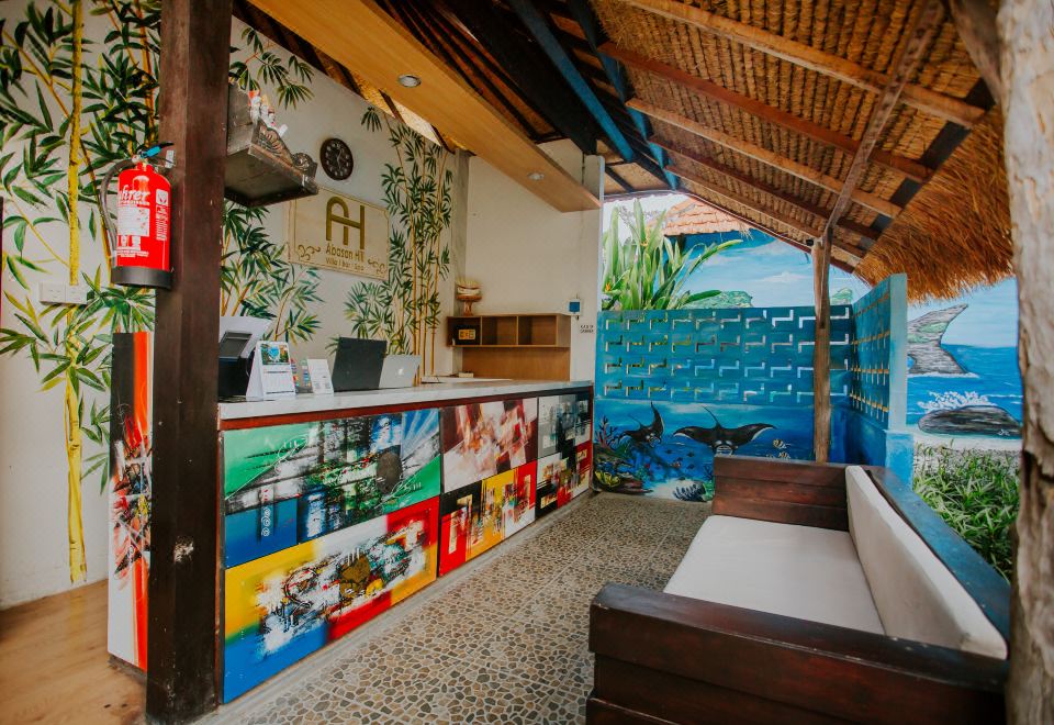 빌루 라군 아비아 빌라 수영장