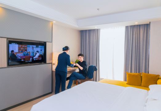 젬 호텔의 아시안식 조식 뷔페