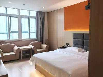 Ease Hotel (Hefei Wulimiao Subway Station) Hotéis em Hefei