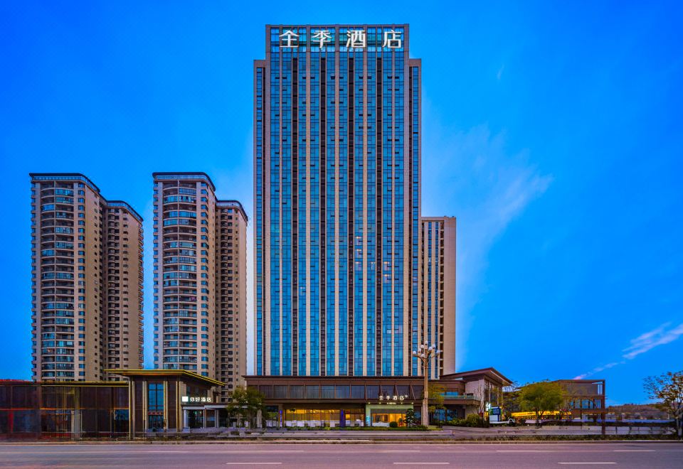 [JI 호텔 (청두 톈푸 국제공항)의 깔끔한 객실 내부 이미지]