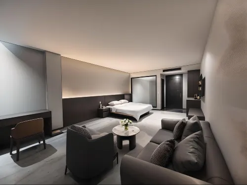 枕畔・金貝|180°光影空間Cozy・悅然逸旅輕奢設計酒店（平湖乍浦店）