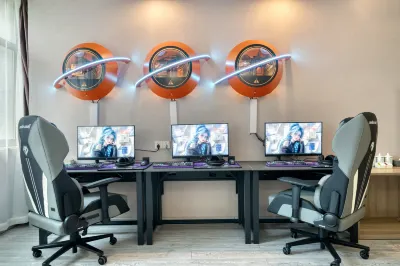 Hangzhou Haiwan E-Sports Hotel Hotel in zona Zhaohui Middle School Gymnasium