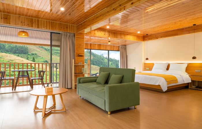 Banshandu Homestay (Longji Rice Terraces Ping'An Village Jiulong Wuhu Viewing Platform)