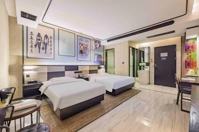 Duogaotao and Taro Hotel (Ningbo Fenghua Yintai City Branch) Hotels in Fenghua Intime Mall and Pedestrian Street