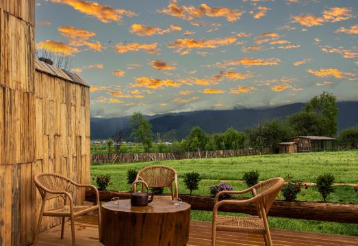 무카 매너 테라스 전망