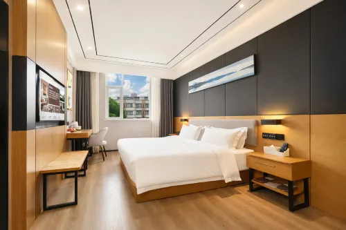 Feifan Boutique Hotel (Jiaozuo High-Speed Railway Station Wangfujing) - servizio colazione