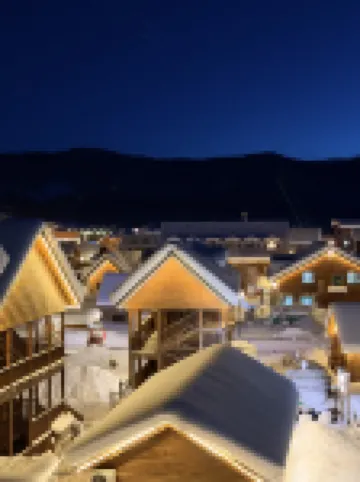 御嶺庭園·Nolate不晚·ガーデンリゾート民宿（禾木景勝地） 禾木観景台周辺のホテル