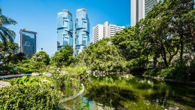 ホテル周辺 コンラッド香港の写真