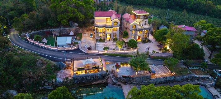 Floral · Lushan Yishan Yishu Homestay (Bilongtan Scenic Area) Hotel di Mount Lu