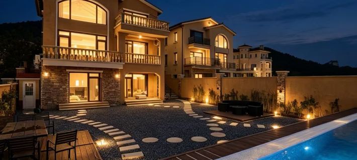 Yunjian · Shanhai Yun Scape Swimming Pool Detached Villa Hotels in Weihai