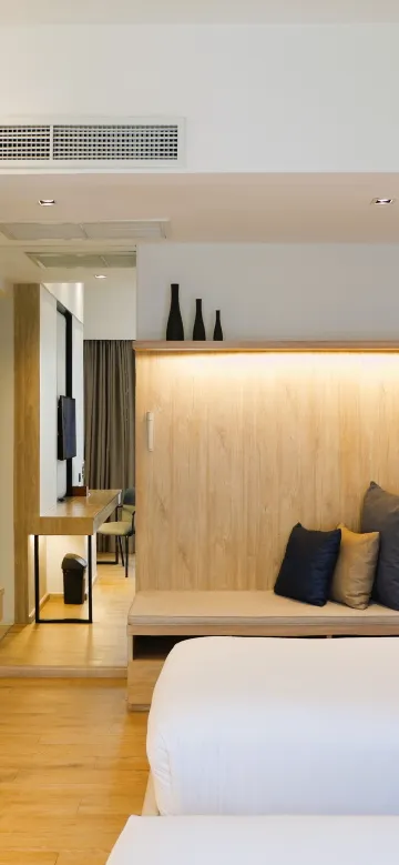 ห้องดีลักซ์ เตียงแฝด