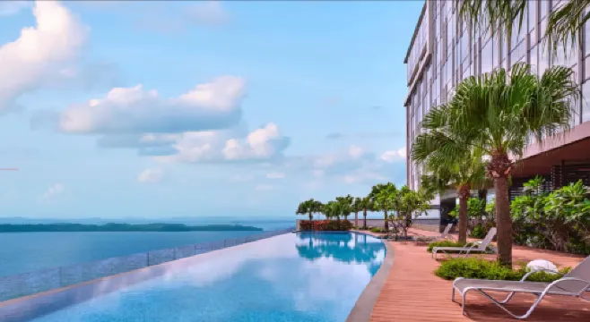 Batam Marriott Hotel Harbour Bay Exterior Photos