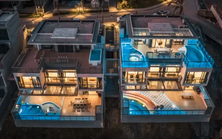 Huizhou Shuangyue Bay Excellent Half Mountain Sea View Resort Villa