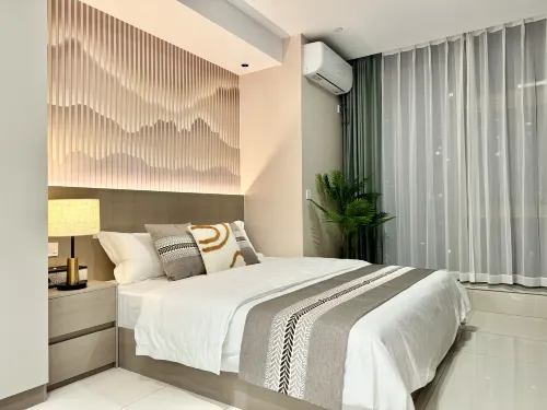 Lecenghui Apartment (Yiyuan Road) - مطابخ