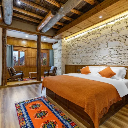 Baima Kangqin Mountain View Starry Sky Homestay (Danba Suopo Tibetan Village)