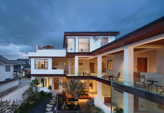 安旬酒店（大理古城崇圣寺三塔店）外景图