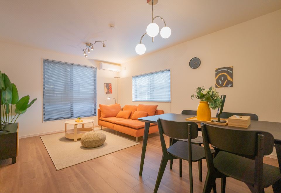 트래블 타임 스미요시 스자쿠 라운지 또는 객실 내부