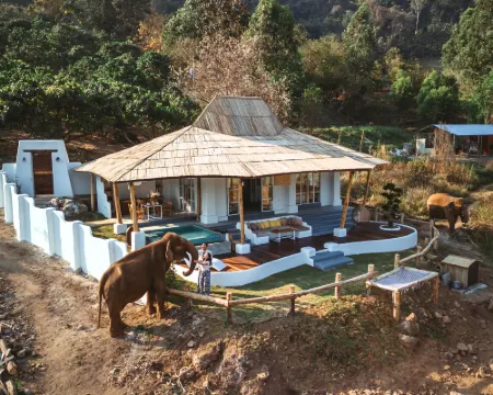 Elephant pool villa maetang chiangmai Hotels in Mae Taeng