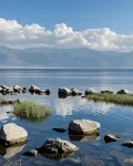Xinhe International Hotel - Bergblick