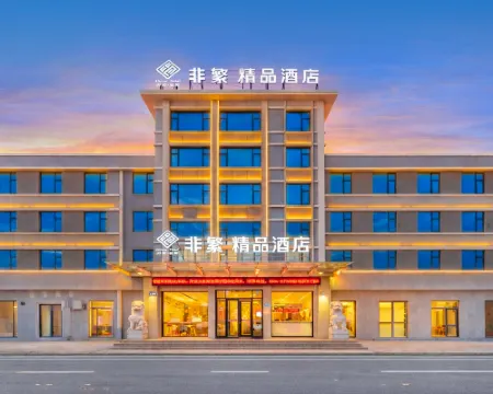 Feifan Boutique Hotel (Jiaozuo High-Speed Railway Station Wangfujing) Các khách sạn ở Tiêu Tác