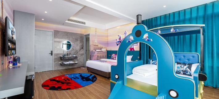 Candy Bean Children's Fun Theme Hotel Hotéis em Xinmi
