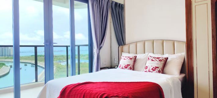 Jin Bi Property Joyful Homestay (Dongning Haifahu Island Store) Các khách sạn ở Đam Châu