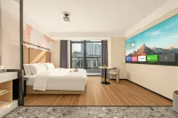 Chengxiaocheng · Smart Homestay (Hefei Greenland Yinghai) - شرفة