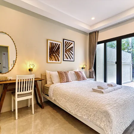 Serene House (1 villa 3 double beds & 1 twin beds)
