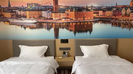 Changfeng Hangrui Xiaoman Hotel Отели рядом с достопримечательностью «Anhui Business and Technology College»