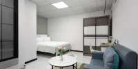 Changsha Xiangju Yiqi Apartment Hotel (City Maternity and Child Dongtang Subway Station Branch) - Zhiyu Tweepersoonskamer Met Koelkast En Wasmachine