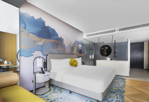 M 소셜 호텔 수저우의 모던한 외관 또는 공용 공간