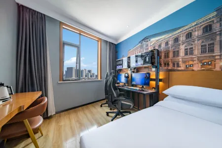 Yunying E-Sports Hotel (Xinye Bus Station) Отели в г. Синьэ