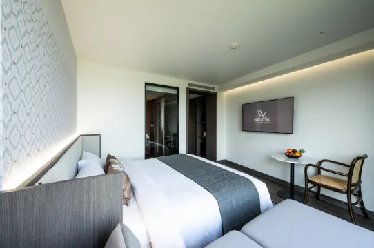 ห้อง WE Deluxe Riverview พร้อมเตียงขนาดคิงไซส์