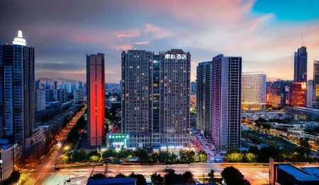 SuPu Hotel（Manhattan Plaza Yanzhuang SubwayStation Branch) Отели рядом с достопримечательностью «Zhengzhou Zoological Garden»