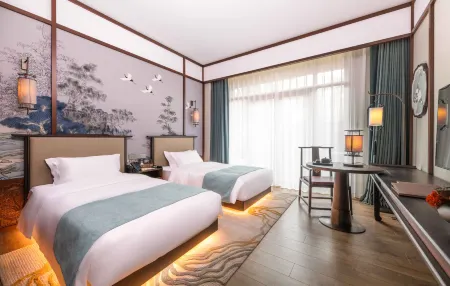 QINGLIANGBAY Отели рядом с достопримечательностью «Yunzhonghe Hot Spring Tourist Resort»