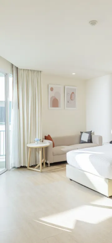 ห้องดีลักซ์เตียงคู่ วิวเมือง