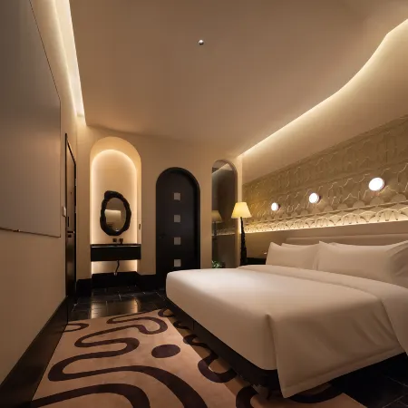 A corner hotel