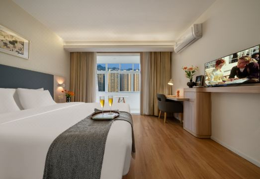 한팅 호텔 객실