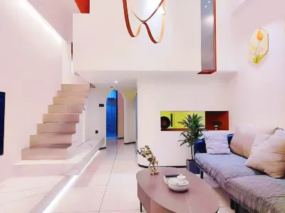 Sishi Apartment (Longyannan Road Food Street Branch Wanxiangcheng Shantou) Hôtels à : 