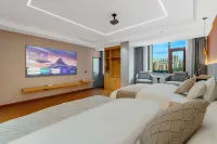 Jiating Hotel at Qujing North Station Hotel dekat Yulin Shanshui Commercial Pedestrian Street