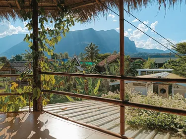 รูปภาพของYidan’s Farm Upstairs bamboo room great view