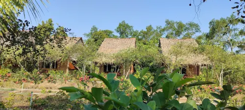 Mekong Ecolodge Bungalow - bar