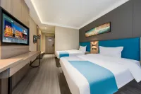 Time Yashe Smart Apartment (Linyi Taisheng Plaza) - พร้อมระเบียง